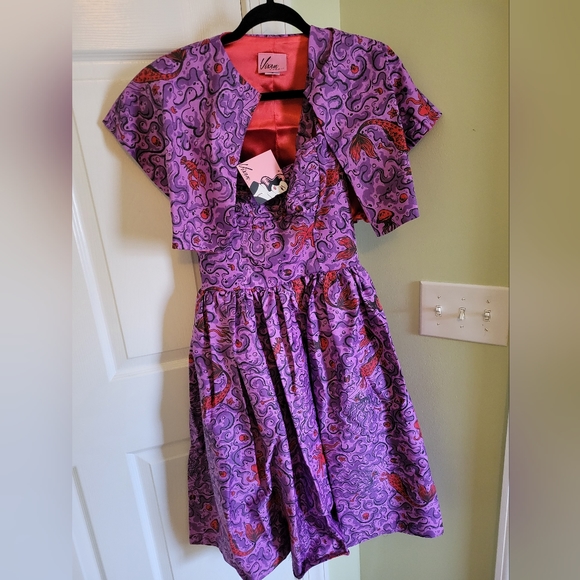Vixen by Micheline Pitt Dresses & Skirts - Vixen tropical terror swing and bolero